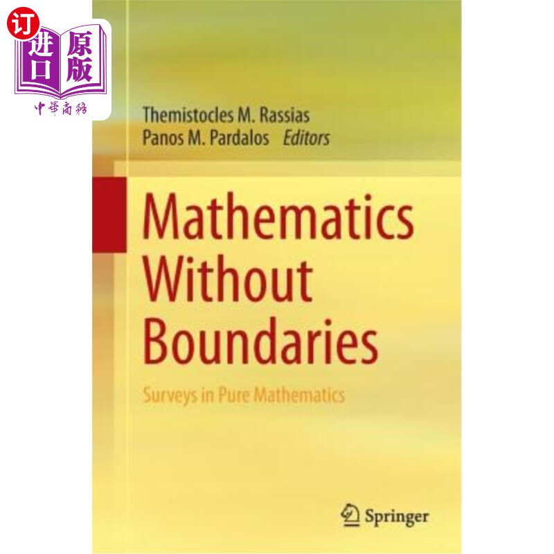 海外直订Mathematics Without Boundaries: Surveys in Pure Mathematics 《数学无国界:纯数学概论》