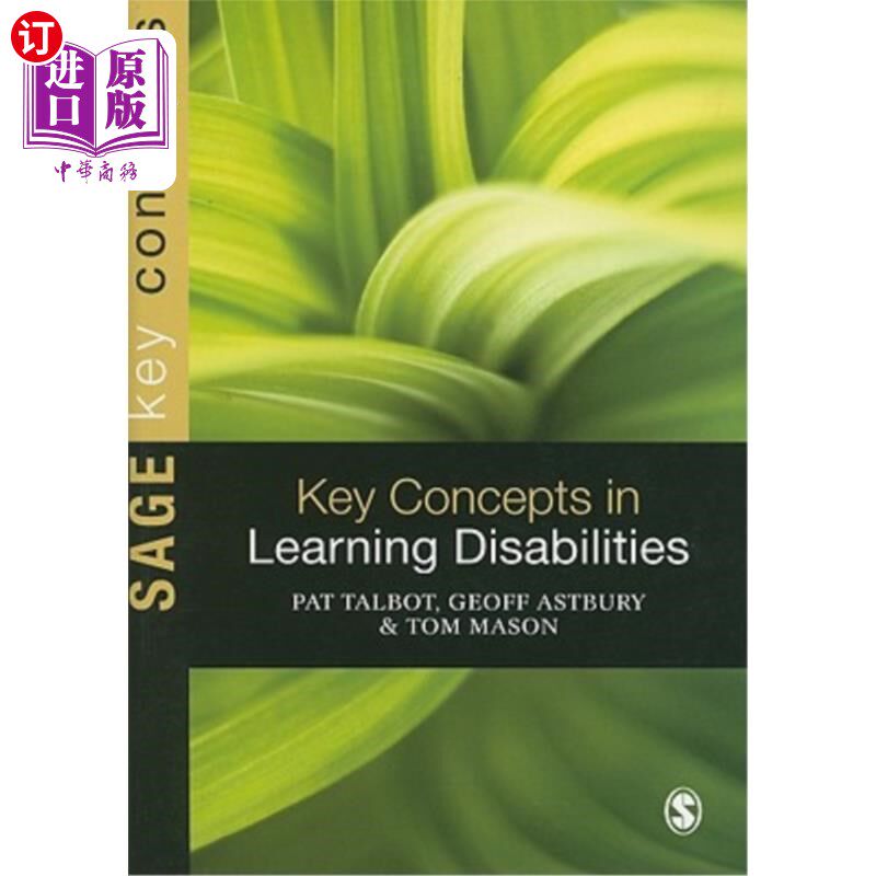 海外直订Key Concepts in Learning Disabilities 学习障碍的关键概念