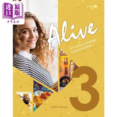 敦煌书局少儿英语教辅童书  21世纪儿童场景表达3 Alive-21st Century Strategtic Communication BK3 英文原版【中商原版】