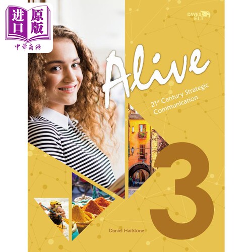 敦煌书局少儿英语教辅童书  21世纪儿童场景表达3 Alive-21st Century Strategtic Communication BK3 英文原版【中商原版】