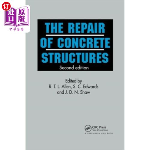 海外直订Repair of Concrete Structures 混凝土结构修复