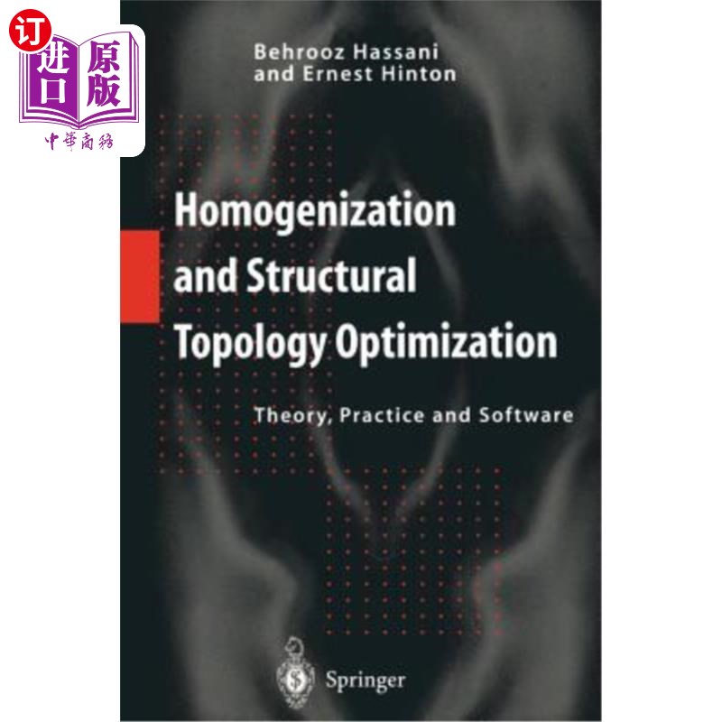 海外直订homogenization and structural topology optimization
