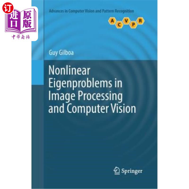 海外直订Nonlinear Eigenproblems in Image Processing and Computer Vision 图像处理与计算机视觉中的非线性特征问题