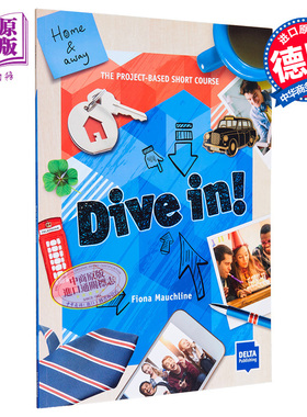 现货 Dive in! Home and Away-Blue The project based English Course潜入!日常生活和我们的工作-蓝色级别 PBL学习【中商原版】