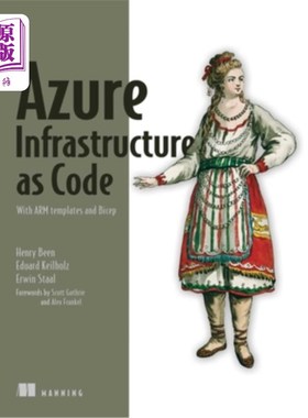 海外直订Azure Infrastructure as Code: With Arm Templates and Bicep Azure基础设施代码:带有手臂模板和Bicep