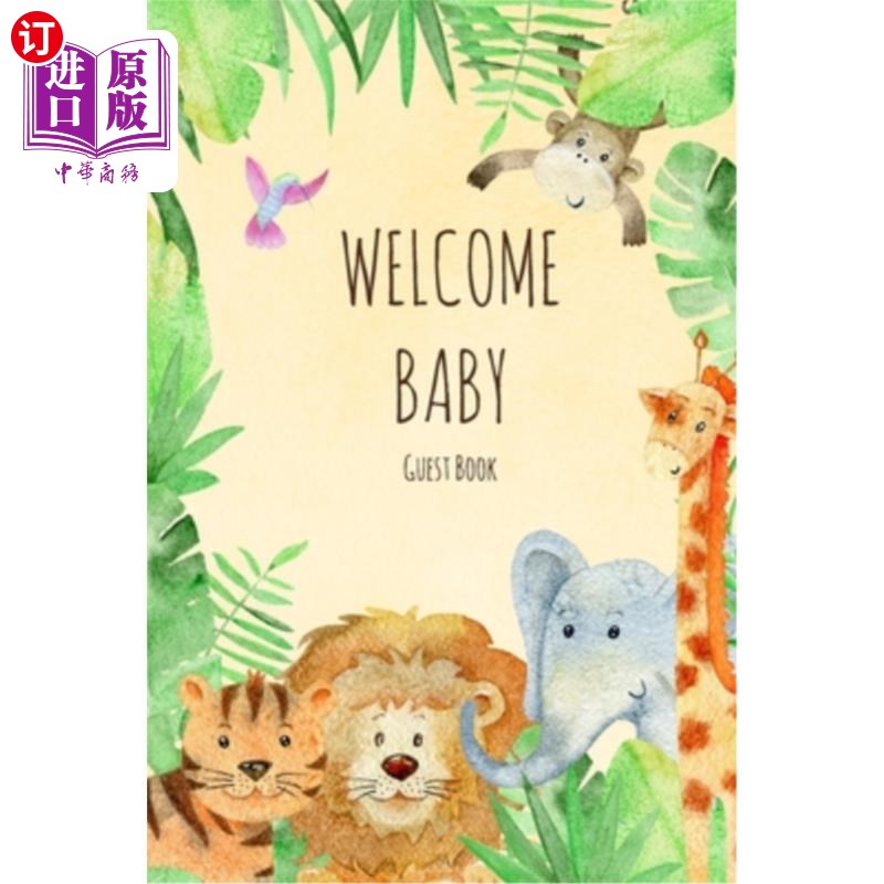 【中商海外直订】welcome baby: fully illustrated baby shower gues