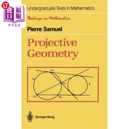 海外直订Projective Geometry 射影几何
