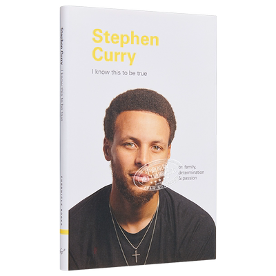 我知道这是真的 斯蒂芬库里传记 英文原版 I Know This to Be True Stephen Curry Geoff Blackwell【中商原版】