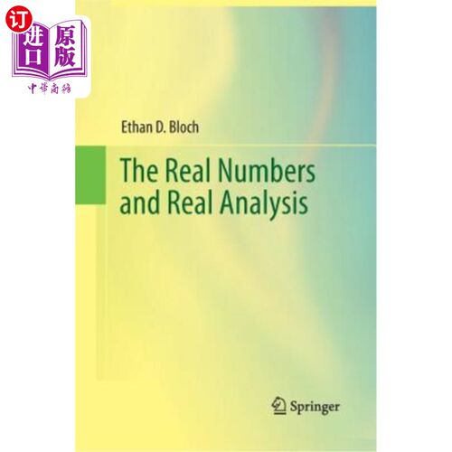 海外直订The Real Numbers and Real Analysis 实数与实数分析
