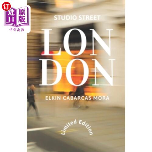 海外直订Studio Street London: Limited Edition 伦敦工作室街:限量版