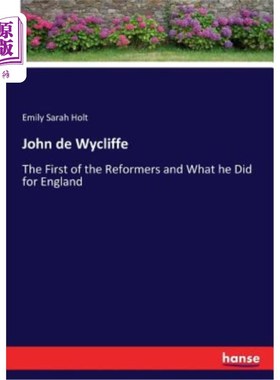 海外直订John de Wycliffe 约翰德威克里夫