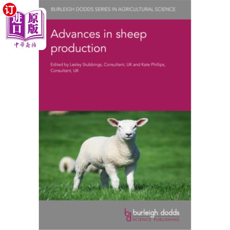 海外直订Advances in Sheep Production 养羊技术的进步