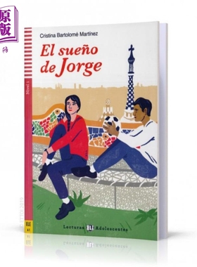 西班牙语原版分级读物ELI Teen Readers Spanish A1 El sueno de Jorge 豪尔赫的梦想 含音频西班牙文 小语种小说【中商原版?