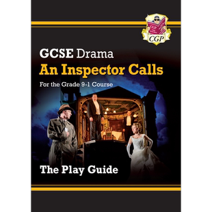 预售 英国CGP GCSE Drama Play Guide - An Inspector Calls【中商原版】