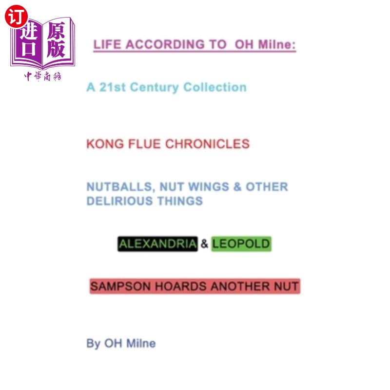 海外直订Life According to OH Milne 根据米尔恩的说法