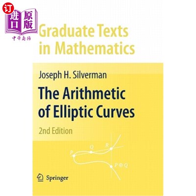 海外直订The Arithmetic of Elliptic Curves 椭圆曲线的算法