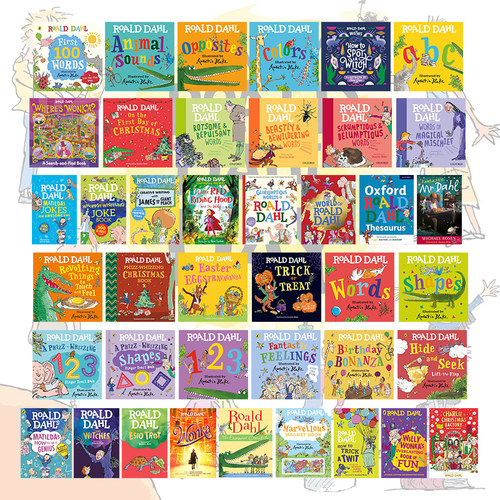 Roald Dahl 罗尔德达尔图书合集 the magic finger esio trot Matilda the bfg twits 罗达尔 7-12岁 英文原版读物