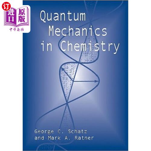 海外直订Quantum Mechanics in Chemistry 化学中的量子力学