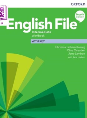 海外直订English File: Intermediate: Workbook with Key 中级:带键的工作簿