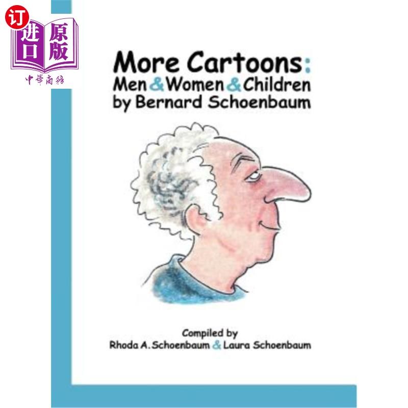 海外直订More Cartoons: Men & Women & Children 更多动画片:男人、女人和孩子