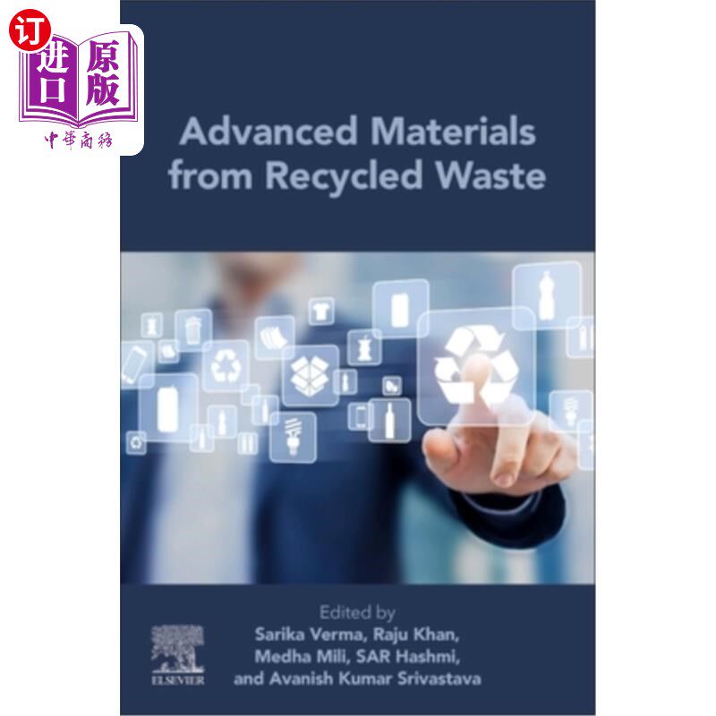 海外直订Advanced Materials from Recycled Waste 回收废物的先进材料