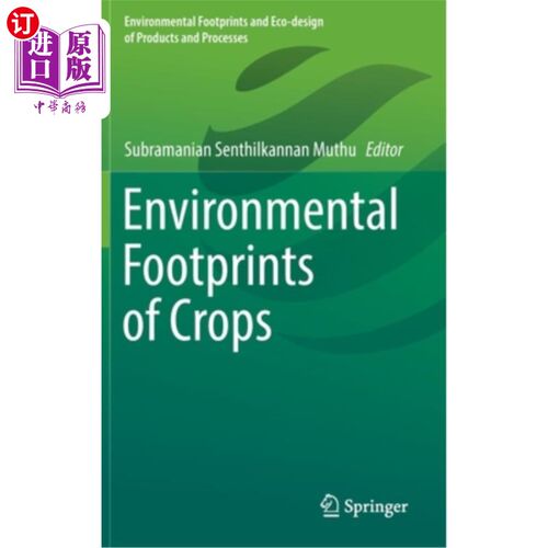 海外直订Environmental Footprints of Crops 作物对环境的影响