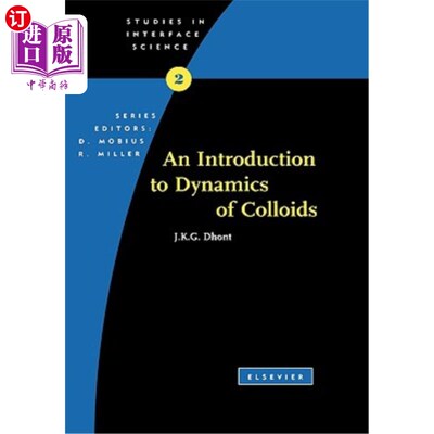 海外直订An Introduction to Dynamics of Colloids 胶体动力学概论
