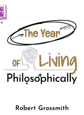 海外直订The Year of Living Philosophically 哲学生活年