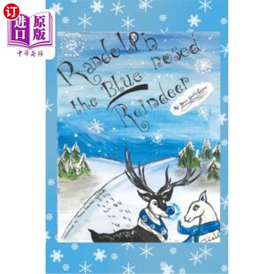 Reindeer 海外直订Randolph Nosed Blue 蓝鼻子驯鹿伦道夫 the