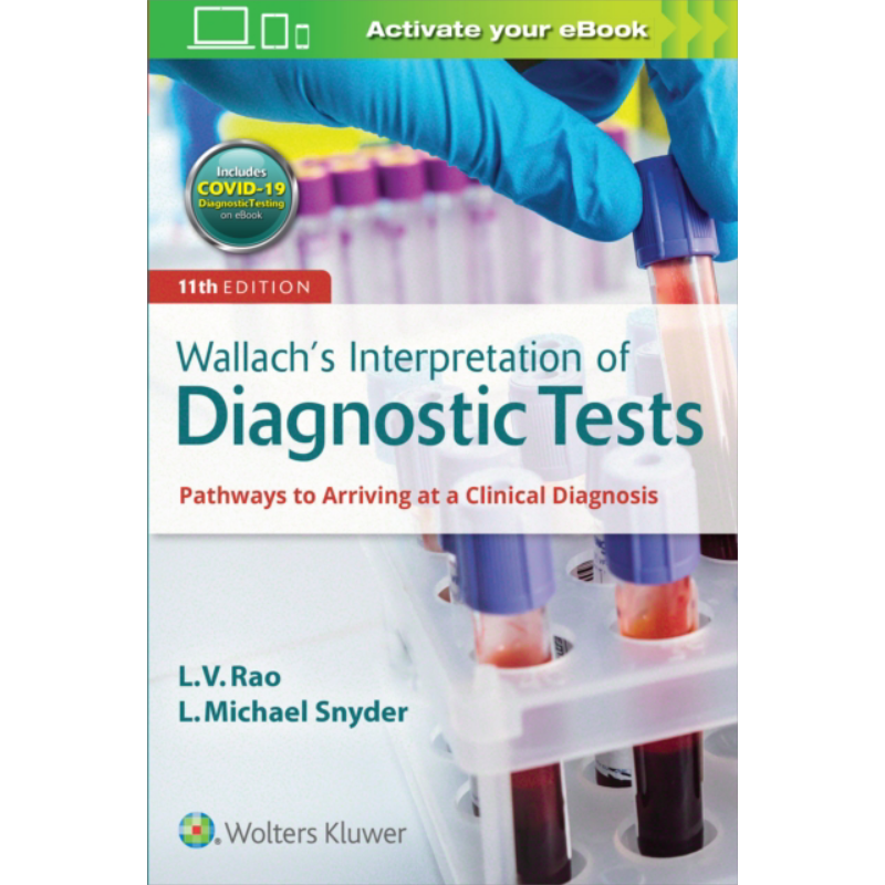 現(xiàn)貨 瓦拉赫解讀診斷測試 第11版 英文原版 Wallach s Interpretation of Diagnostic Tests L Michael Snyder【中商原版】