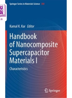 海外直订Handbook of Nanocomposite Supercapacitor Materials I: Characteristics 纳米复合超级电容材料手册I：特性