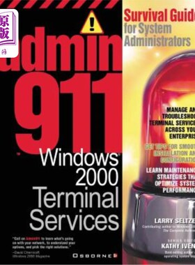 海外直订Admin911: Windows 2000 Terminal Services Admin911: Windows 2000终端服务