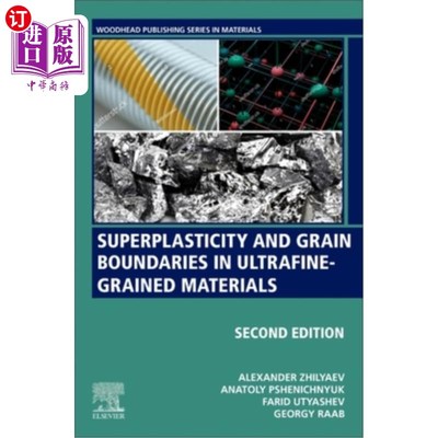 海外直订Superplasticity and Grain Boundaries in Ultrafine-Grained Materials 超细晶材料的超塑性与晶界