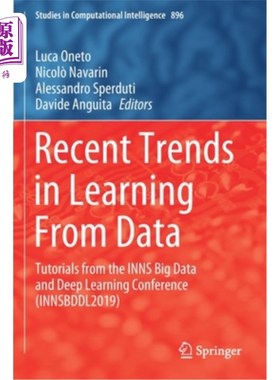 海外直订Recent Trends in Learning from Data: Tutorials from the Inns Big Data and Deep L 从数据中学习的最新趋势：In