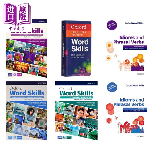 Oxford Word Skills 牛津词汇技能系列 袖珍英语词汇Learners Pocket 习语和短语动词Idioms and Phrasal Verbs 【中商原版】