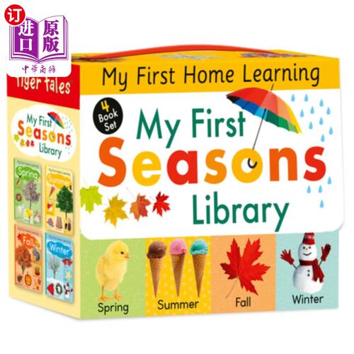 海外直订My First Seasons Library 我的第一季图书馆