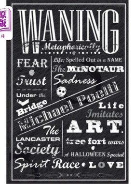 海外直订Waning Metaphorically: A Collection of Shorts and Flash Fiction 隐喻性的衰落:短篇小说集