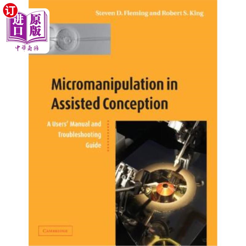 海外直订医药图书Micromanipulation in Assisted Conception 辅助受孕中的微操作