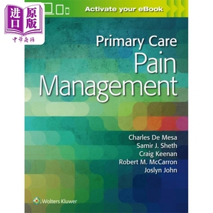 Wilkins Primary Management Lippincott Pain 英文原版 Care 中商原版 现货 Williams 疼痛管理初级治疗
