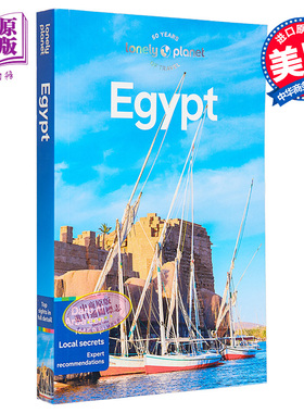 预售 孤独星球旅游指南 埃及 第15版 英文原版 Lonely Planet Lonely Planet Egypt 15 旅行攻略 金字塔尼罗河【中商原版】