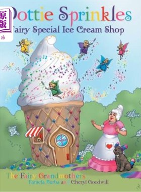海外直订Dottie Sprinkles: Fairy Special Ice Cream Shop 仙子冰淇淋店