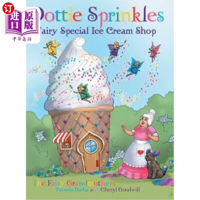 海外直订Dottie Sprinkles: Fairy Special Ice Cream Shop 仙子冰淇淋店