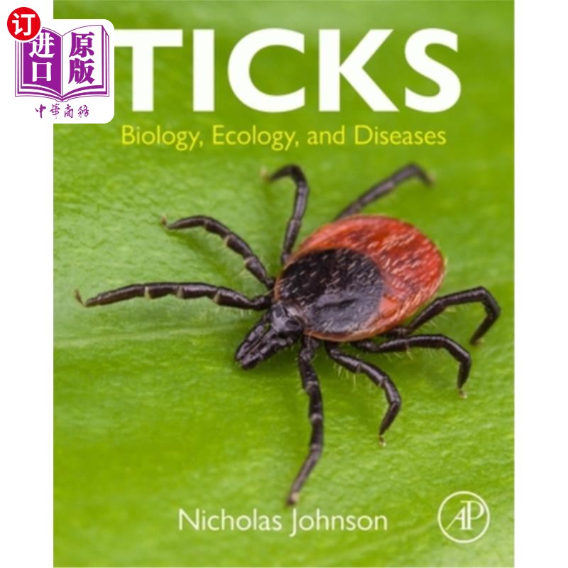海外直订Ticks: Biology, Ecology, and Diseases 蜱虫:生物学、生态学和疾病