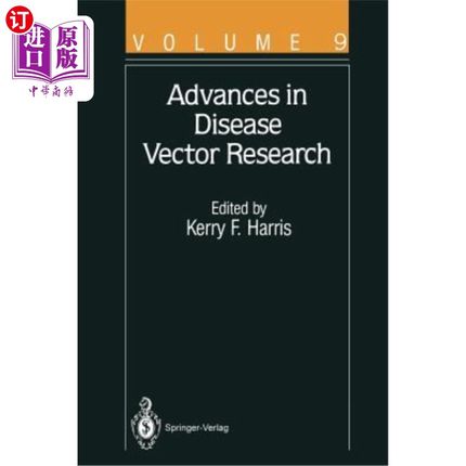 海外直订Advances in Disease Vector Research: Volume 9 疾病媒介研究进展：第9卷