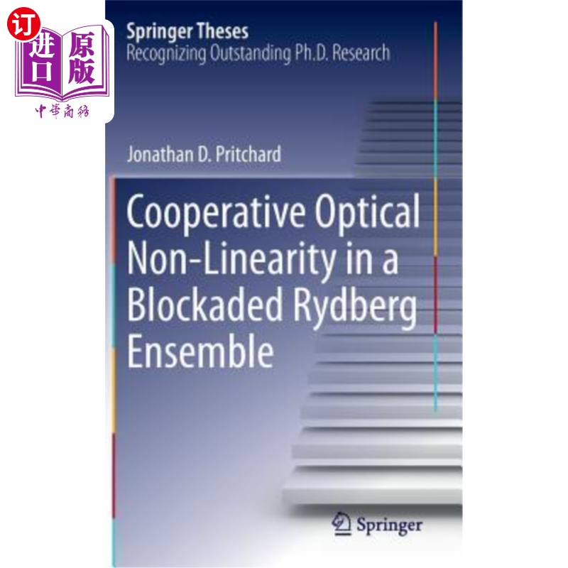 海外直订Cooperative Optical Non-Linearity in a Blockaded Rydberg Ensemble 封锁的雷德堡组合中的合作性光学非线性