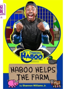 海外直订Haboo Helps the Farm: An Engaging Farmyard Adventure for Children Ages 2-6 Haboo帮助农场:2-6岁儿童的农场冒