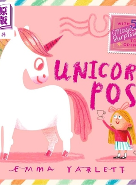 独角兽的信件 Emma Yarlett Unicorn Post 英文原版 儿童绘本故事书 进口 精装 神奇的互动式新奇翻页故事礼品书【中商原版】