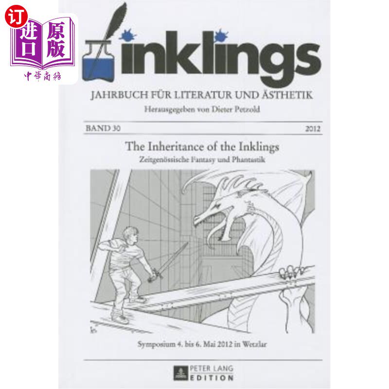 海外直订inklings - Jahrbuch fuer Literatur und Aesthetik: The Inheritance of the Inkling 文学与美学：对墨迹的继承。