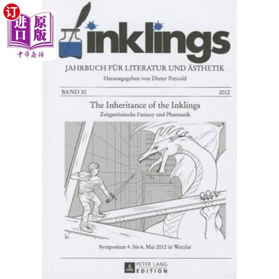 海外直订inklings - Jahrbuch fuer Literatur und Aesthetik: The Inheritance of the Inkling 文学与美学：对墨迹的继承。