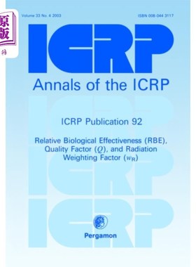 海外直订ICRP Publication 92 ICRP出版物92